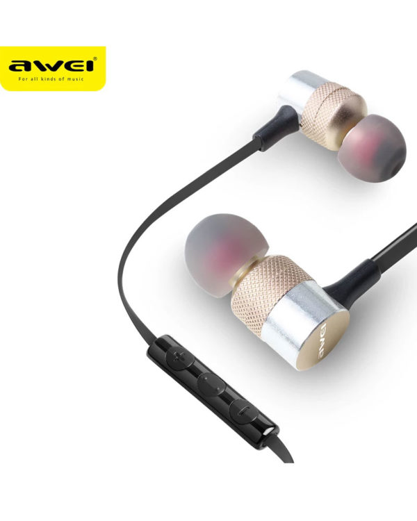 Awei ES-20TY In-ear Earphone Stereo Wired HiFi Stereo Super Bass with Microphone - Image 3