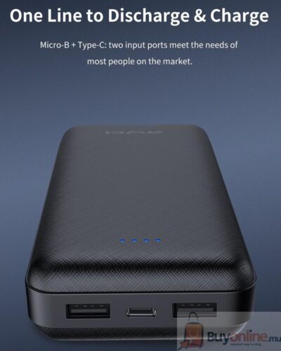 AWEI P475 20000 mAh Power Bank Buy Online in Mauritius 2 - BuyOnline.mu - Smartest way to shop - BuyOnline.mu - buy online