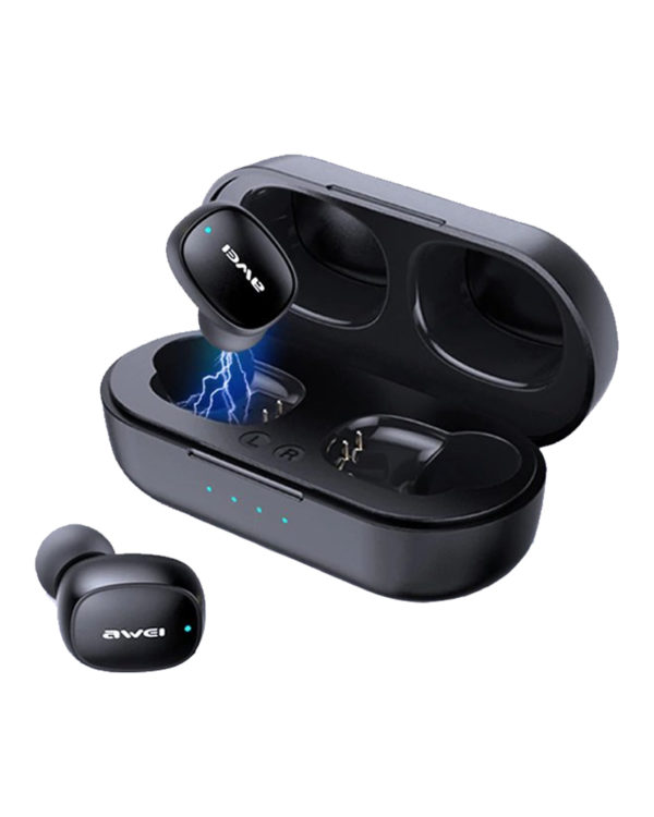 AWEI T13 True Wireless Bluetooth-compatible Earbuds Bass In-Ear Mini Capsule Touch Contorl With Mic HiFi Stereo Gaming Earbuds - Image 2