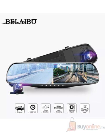 Car Camera Dashboard recording with back camera Buy Online in Mauritius 1 - BuyOnline.mu - Smartest way to shop - BuyOnline.mu - buy online