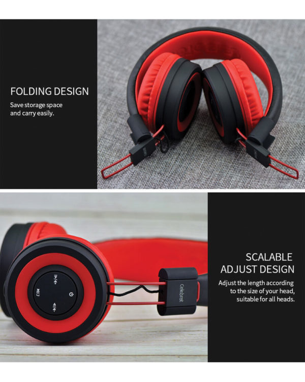 Celebrat A4 Wireless Headset with Noise Reduction - Image 3