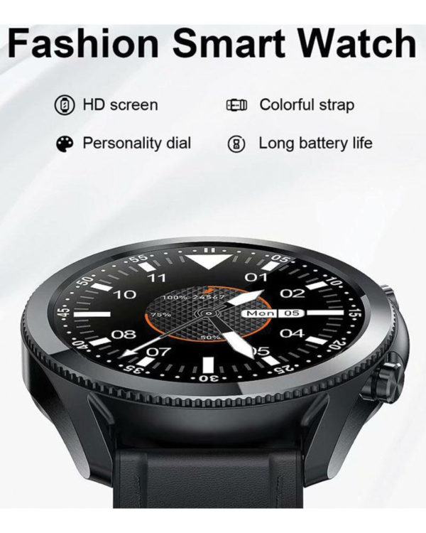 G33 Sports Smart Watch 1.3 inch Full Touch Screen Men Bluetooth Call Heart Rate Blood Pressure Monitoring - Image 4