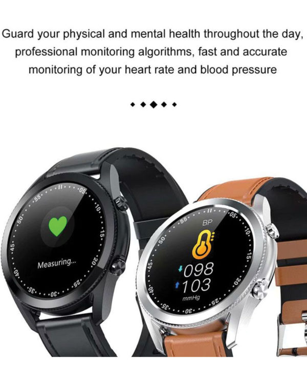G33 Sports Smart Watch 1.3 inch Full Touch Screen Men Bluetooth Call Heart Rate Blood Pressure Monitoring - Image 3