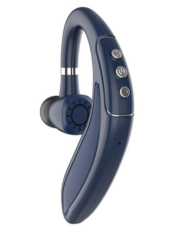 HMB-18 Single Ear Earhook Blue Communication Solution 5.0 Bluetooth Headset Business Car Sports Long Life Big Battery - Image 8