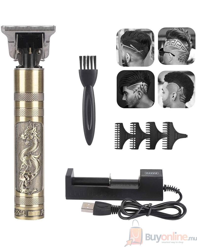 Hair-Trimmer-Clipper-Golden-Haircut-Baldheaded-Hair-Cutting-Machine-Men-Barber-USB-Ceramic-Beard-Cutter-Styling-Tool-1 Hair Trimmer Clipper Golden Haircut Baldheaded Hair Cutting Machine Men Barber USB Ceramic Beard Cutter Styling Tool - Image 1