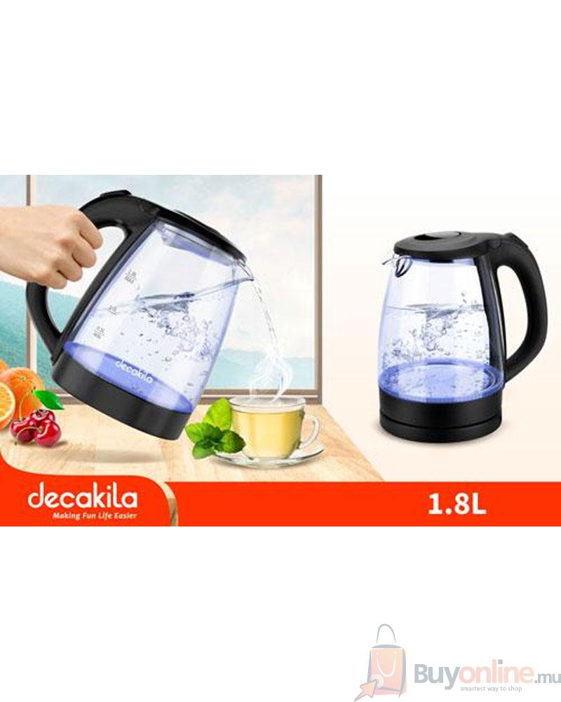 KEKT018B-DECAKILA-GLASS-KETTLE-Buy-Online-in-Mauritius DECAKILA Glass Kettle - KEKT018B - Image 1