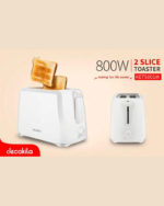 2 Slice Toaster - KETS001W - Image 2