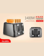 4 Slice Toaster - KETS003W - Image 2