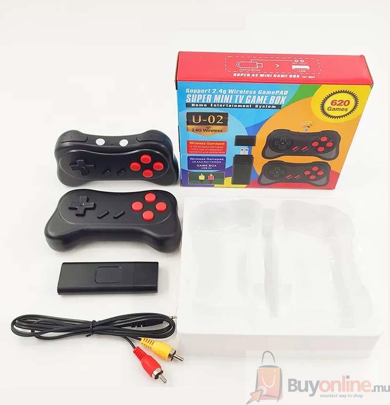 Kids-Games-2 Super Mini TV Game Box U-02 (620 Games) - Image 1