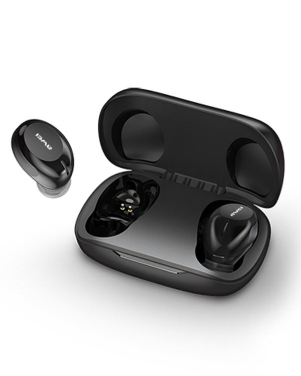 Awei T20 Touch Water Resistant TWS Earphones with Microphone and Charging Base IPX4 Bluetooth 5.0 - Image 5