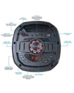 SUZUKI SPEAKER MSPK20601 Bluetooth, Card, USB, FM, Wireless Microphone - Image 3