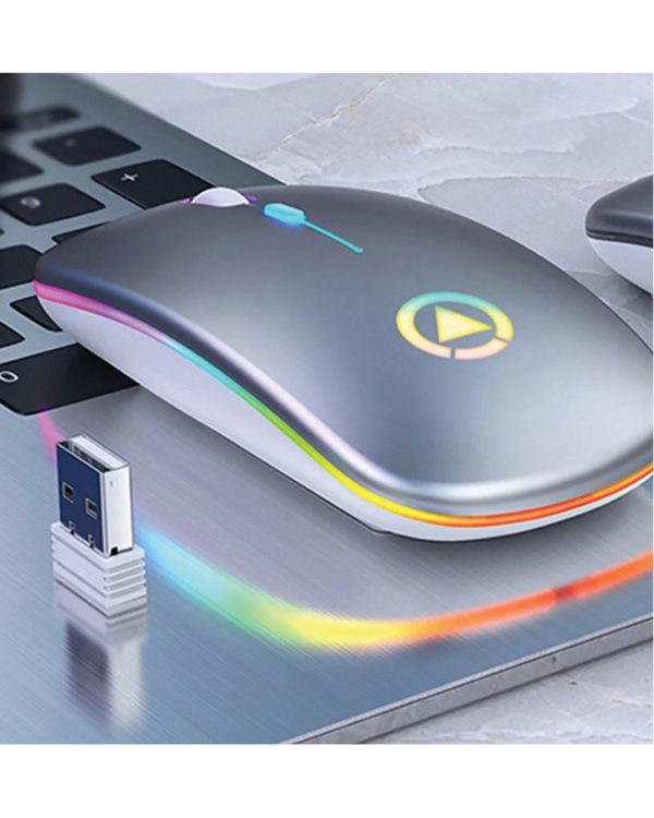 Zornwee AP100 / AP200 Wireless charging mouse with lights - Image 4