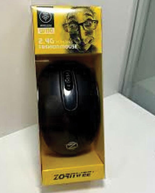 ZORNWEE W110 WIRELESS MOUSE BLACK - Image 5