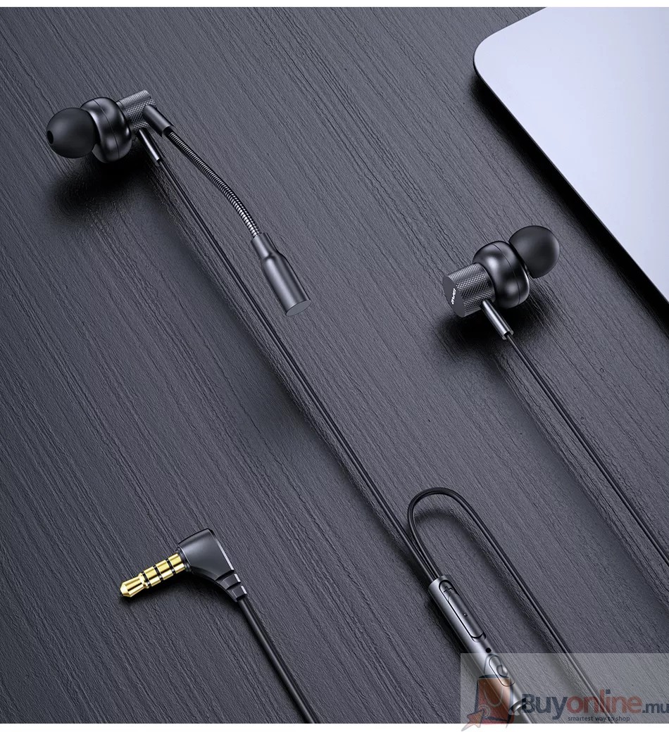 image 2022 06 11 195703234 - AWEI ES-180i In-ear Gaming Earphones 3.5mm Plug With Microphone For Phone ,Computer, Video Game Stereo HD Clean Voice - BuyOnline.mu - AWEI ES-180i,Gaming Earphones