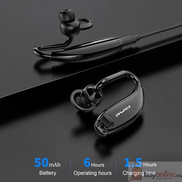 AWEI N5 Bluetooth headset over-ear business ultra-long standby wireless sports headset - Image 4