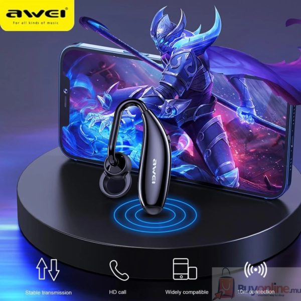 AWEI N5 Bluetooth headset over-ear business ultra-long standby wireless sports headset - Image 2