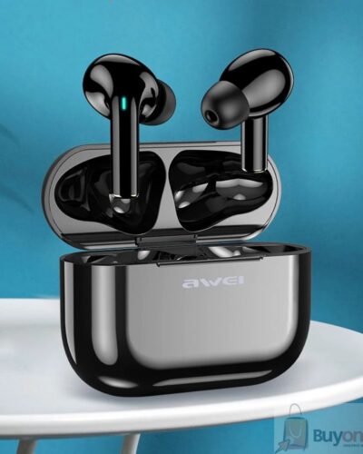 AWEI T29 Noise Cancelling, BluetoothV 5.0 Comfortable Wearing with Charging Case Wireless Earbuds, Earphones True Fidelity Sound