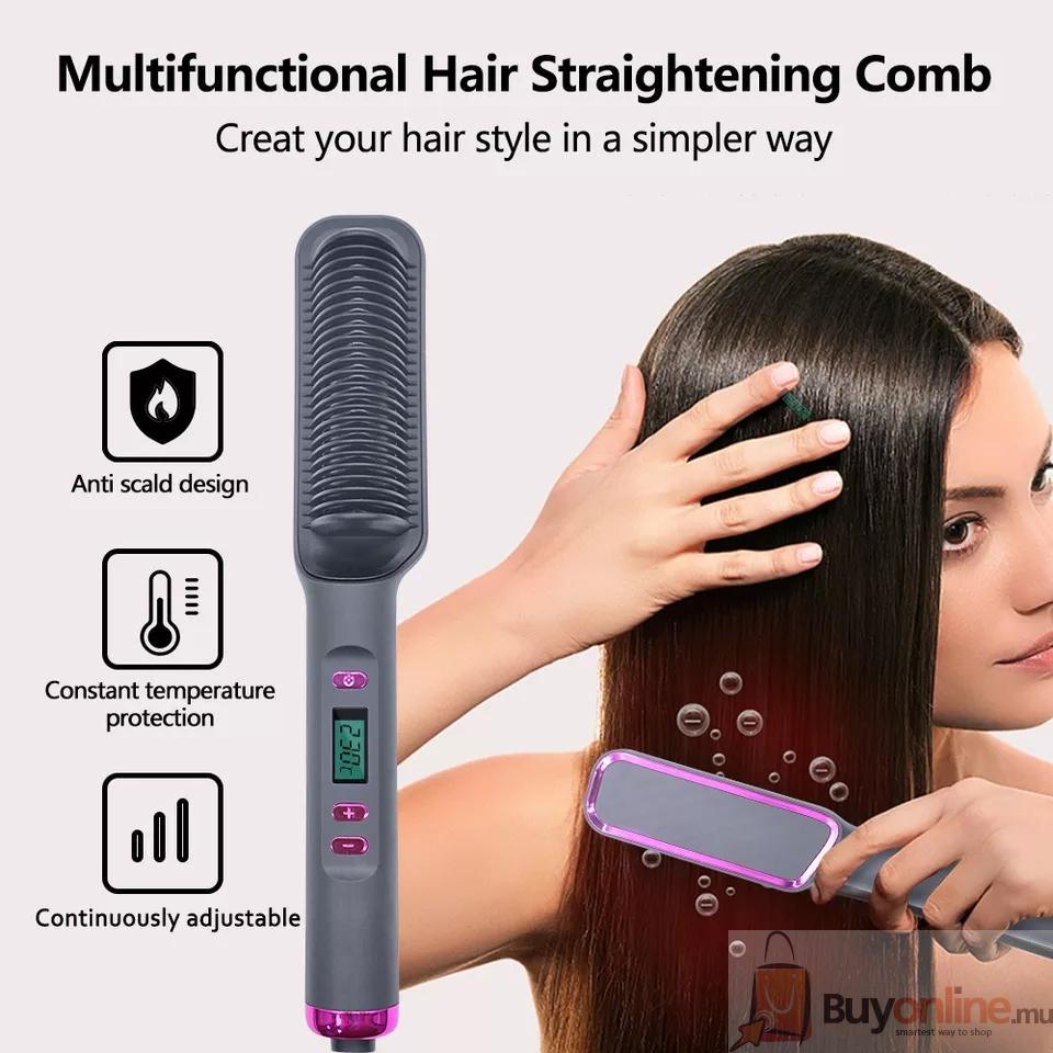 image_2022-07-05_221303294 ZF-888 HAIR STRAIGHTENER HOT BRUSH - Image 1